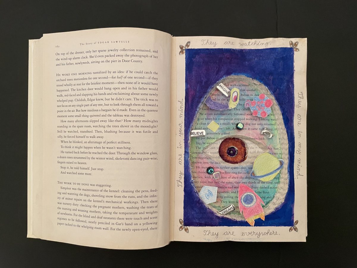 book mixed media